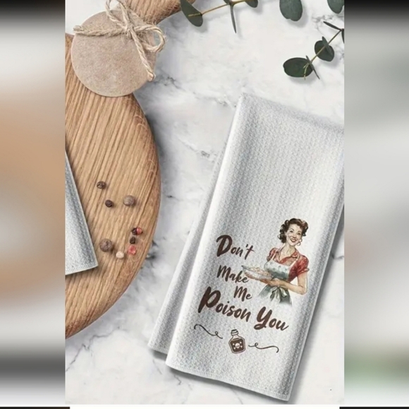 I Wish I Was As Thin As My Patience Hand Towel New 16" X 24" - Picture 8 of 8